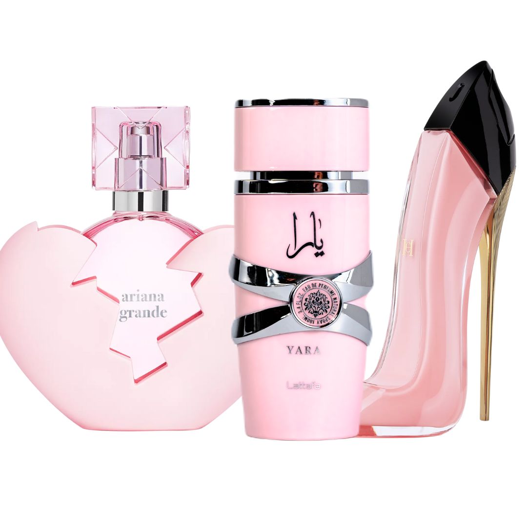 KIT PERFUM (YARA+THANKUNEXT+BLUSH)